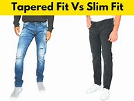 Slim Tapered Jeans Adalah